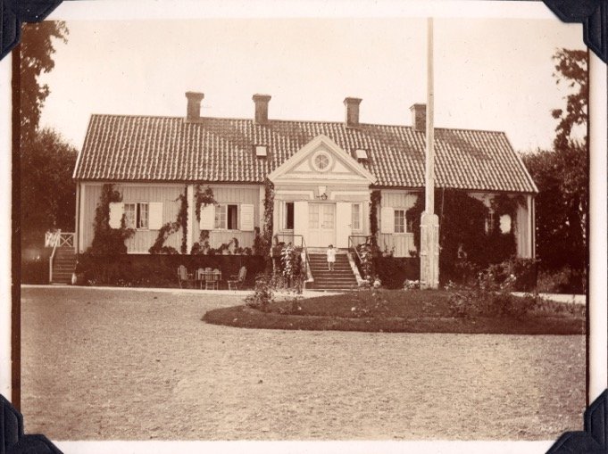 Farsta gård huvudbyggnad 1920-talet